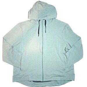 NWT All in Motion Full Zip Hoodie – Sage Green Heather, Men’s 2XL Fleece Jacket